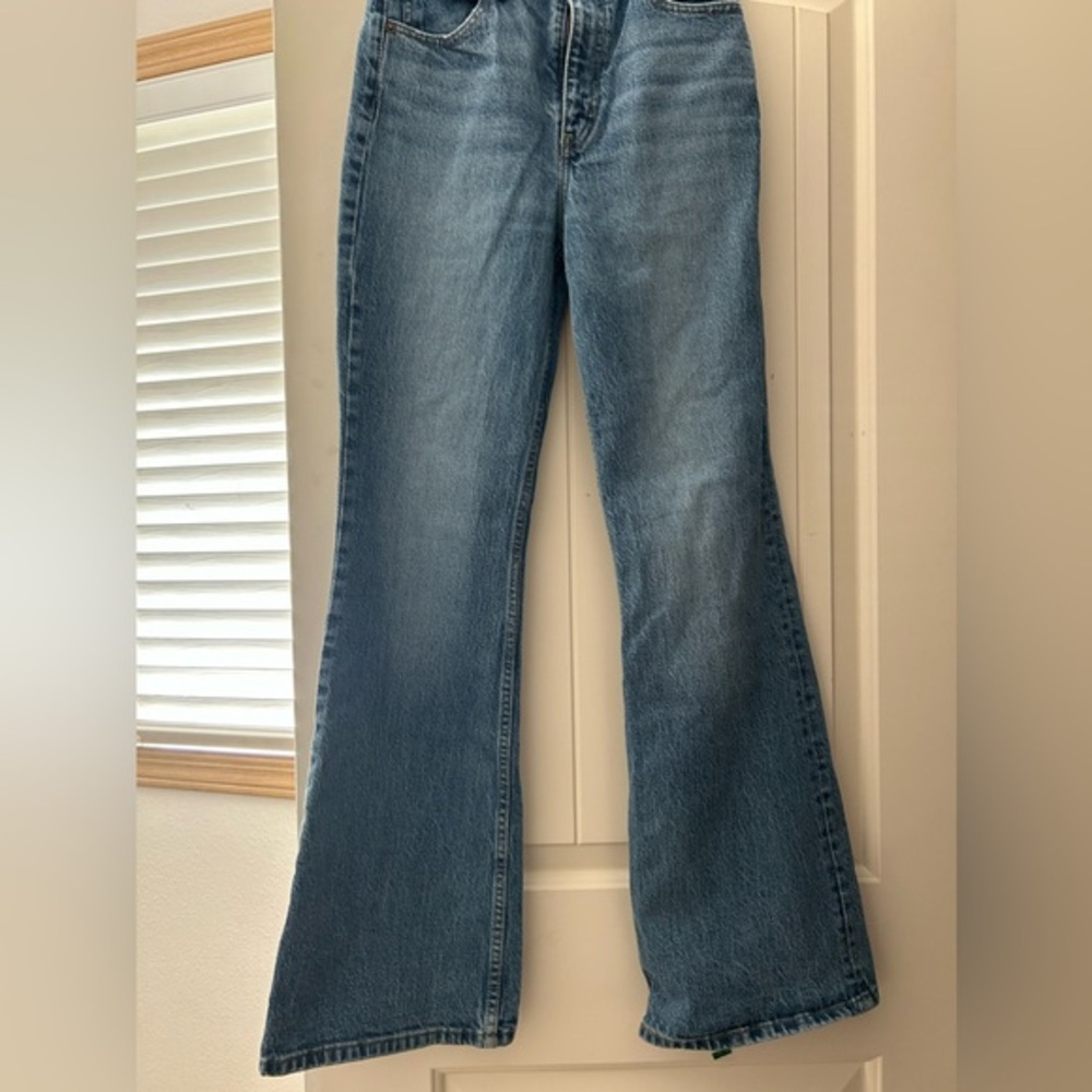 Levi's Blue Flare & Wide Leg Jeans